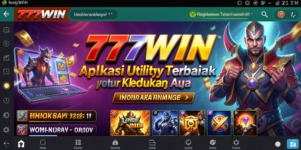 Tampilan screenshot 777WIN yang menunjukkan antarmuka intuitif dan fitur-fitur menarik.
