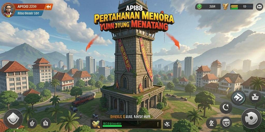 Gameplay seru dari API88 yang menampilkan strategi Tower Defense.