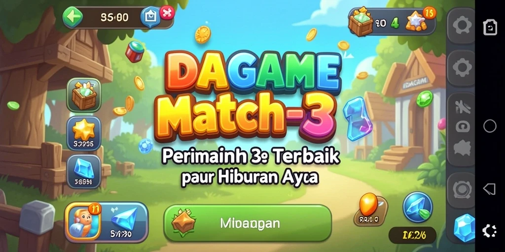 Gameplay seru IDAGAME dengan grafis menarik dan efek suara menyenangkan.