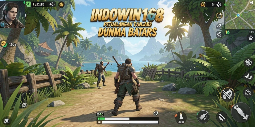 Tampilan aksi seru dalam gameplay Open World INDOWIN168.