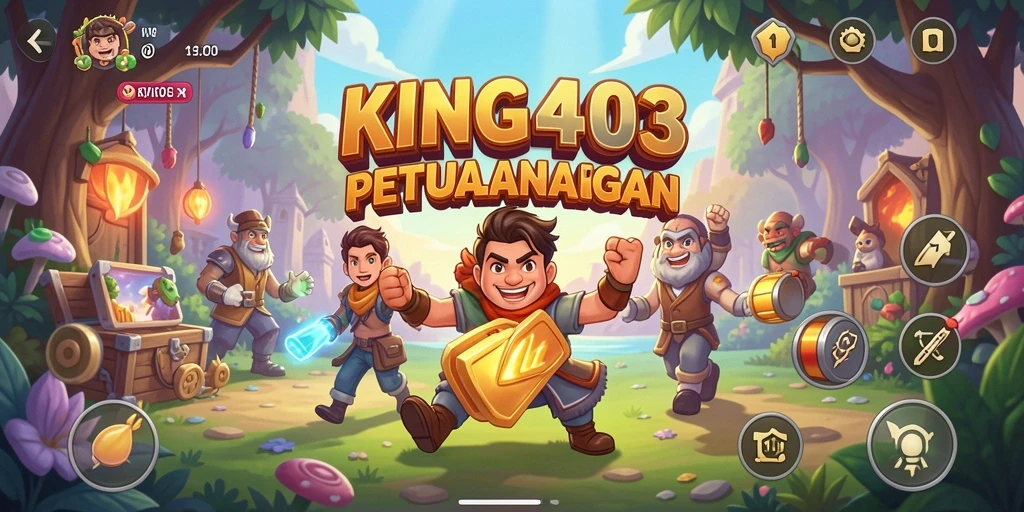 Tangkapan layar KING403 menunjukkan aksi seru gameplay Arcade.
