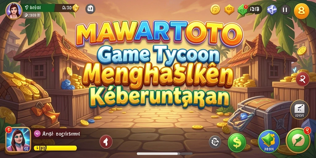 Tangkapan layar utama MAWARTOTO menampilkan imersif gameplay Tycoon yang menarik.
