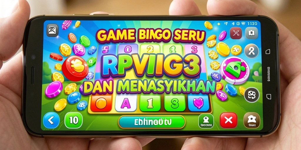 Tampilan gameplay Bingo yang seru dan interaktif.