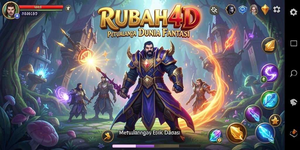 Tampilan gameplay RUBAH4D yang menakjubkan dan penuh aksi petualangan.