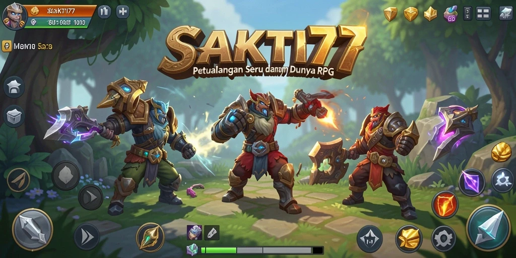 Gameplay SAKTI77 yang epik dalam dunia RPG penuh petualangan.