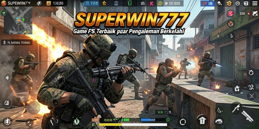Gameplay SUPERWIN777 yang mendebarkan dengan aksi tembak-menembak.