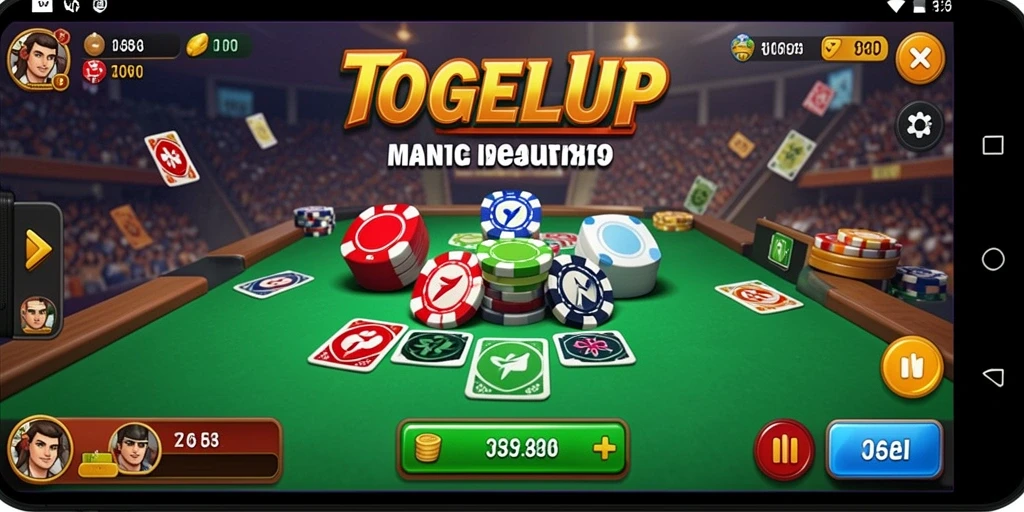 Screenshot TOGELUP menunjukkan gameplay menarik dan interaktif.